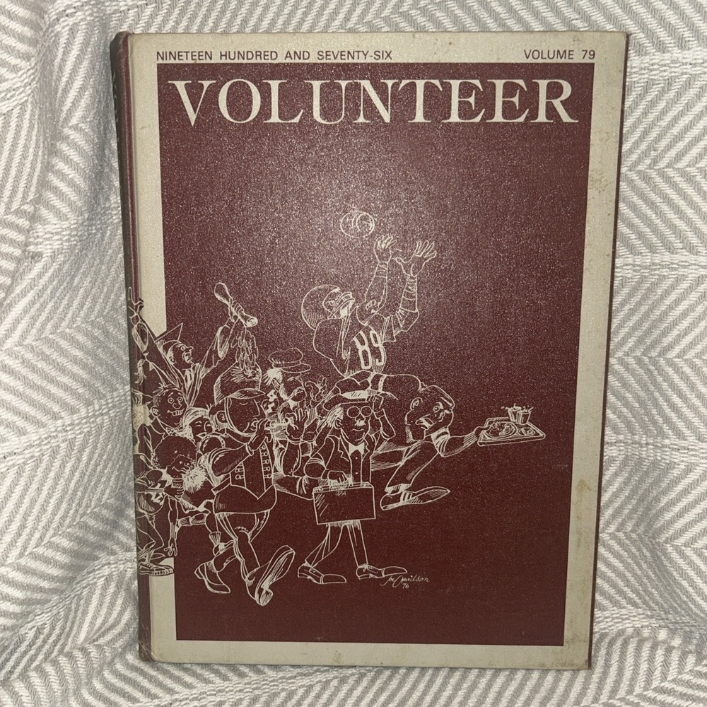 VOLUNTEER UNIVERSITY OF‎ TENNESSEE 1976 YEARBOOK Blank